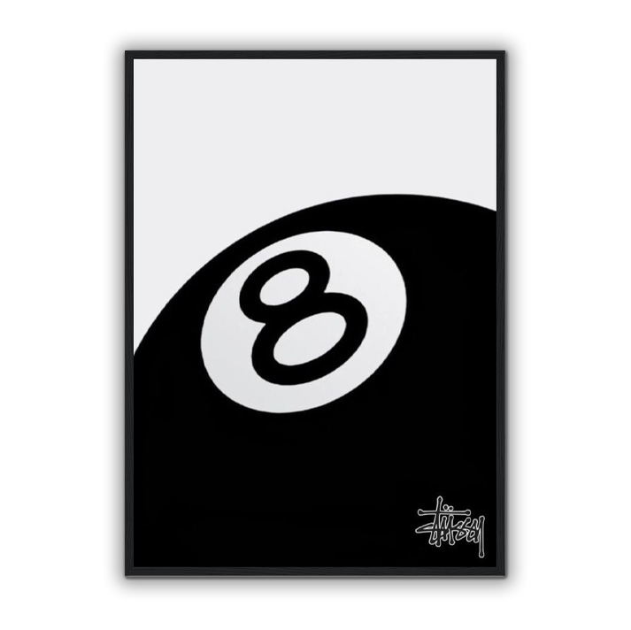 Luxury 8-Ball Poster