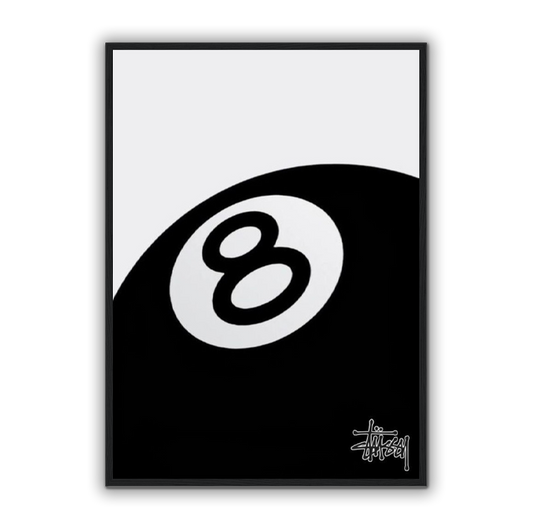 Luxury 8-Ball Poster