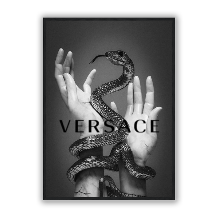 Luxury Snake Poster