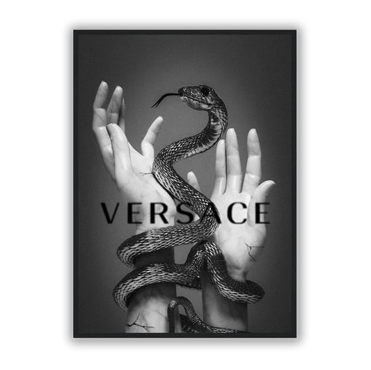 Luxury Snake Poster