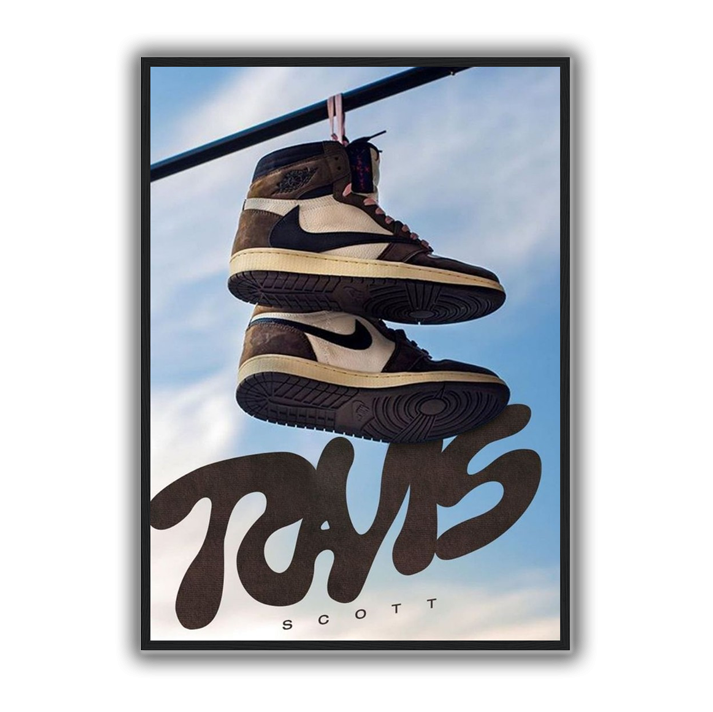 Travis Scott AJ1 Poster