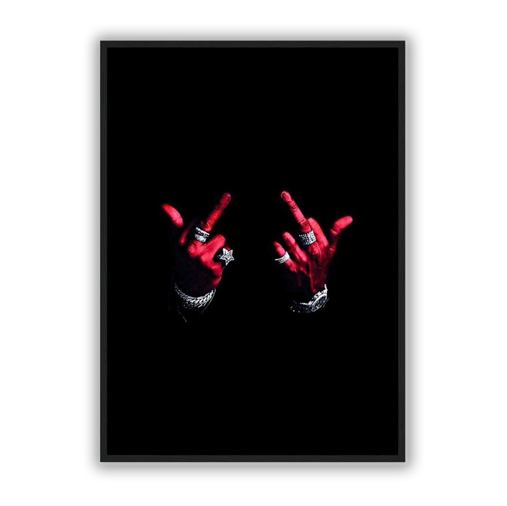 Middle Finger Poster