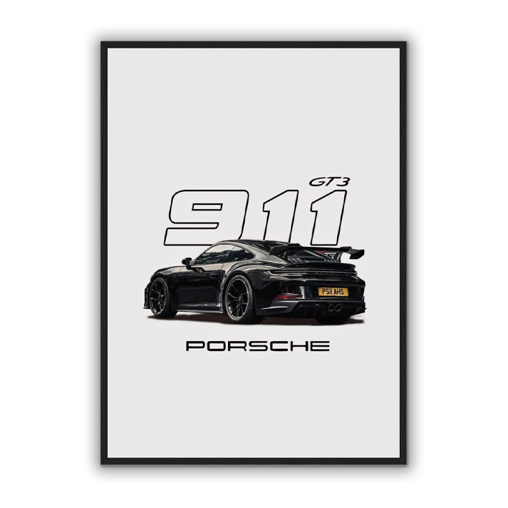 Porsche 911 GT3 Poster