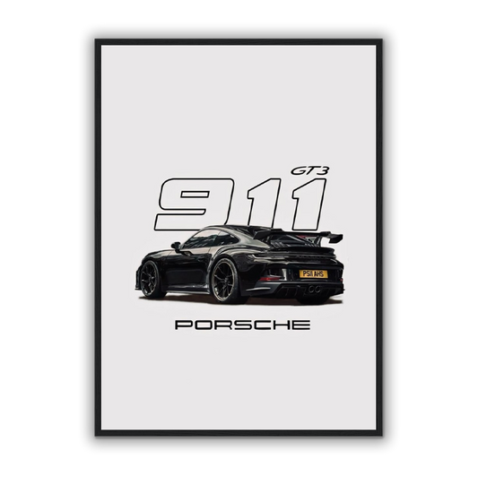 Porsche 911 GT3 Poster