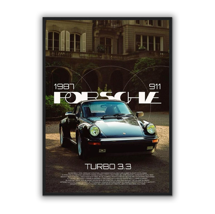 Porsche 911 Poster