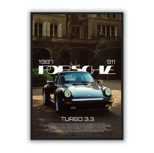 Porsche 911 Poster