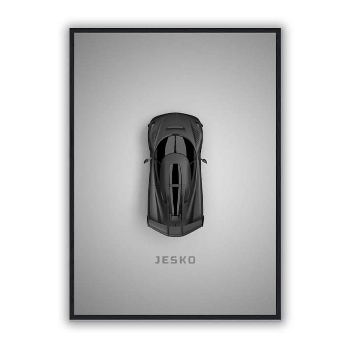 Koenigsegg Jesko Poster