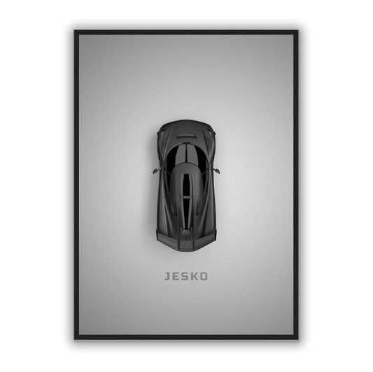 Koenigsegg Jesko Poster