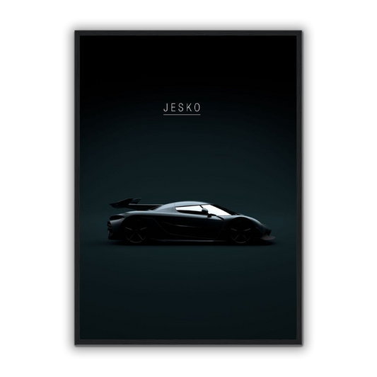 Koenigsegg Jesko Poster