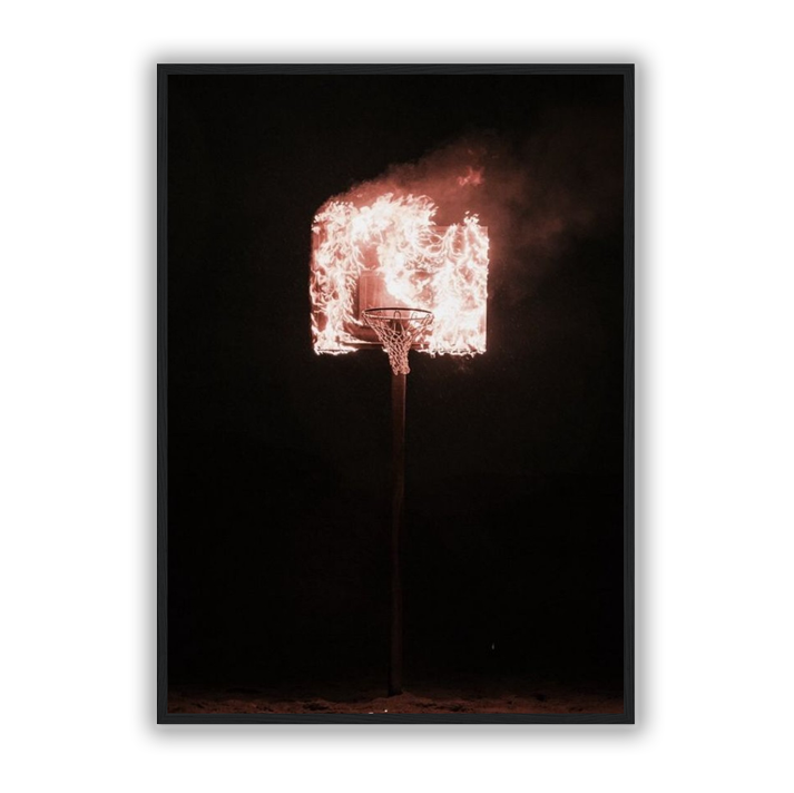 Basketball Hoop Poster