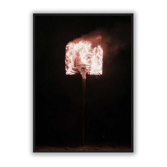 Basketball Hoop Poster