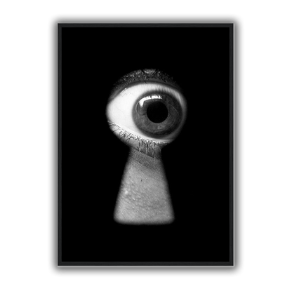 Key Hole Poster