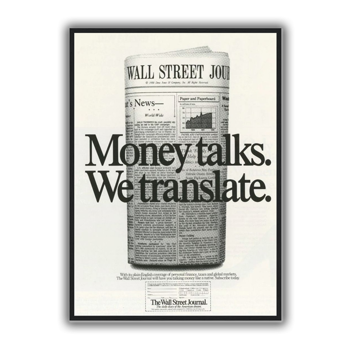 Money Talks Poster