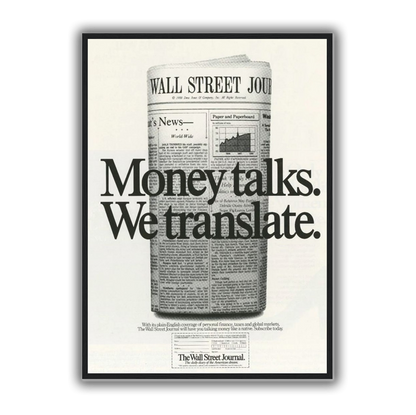 Money Talks Poster